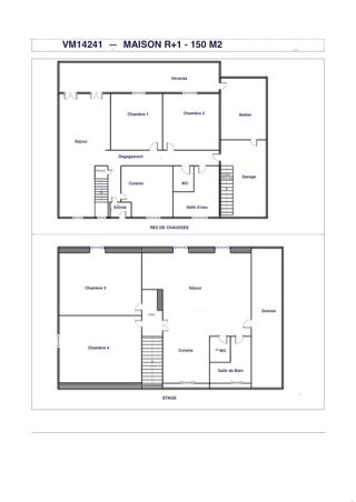  Maison � vendre 7 pi�ces 150 m�