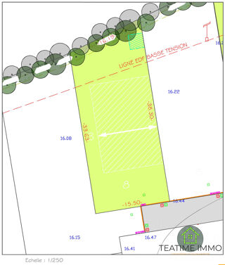  Terrain  vendre 557 m