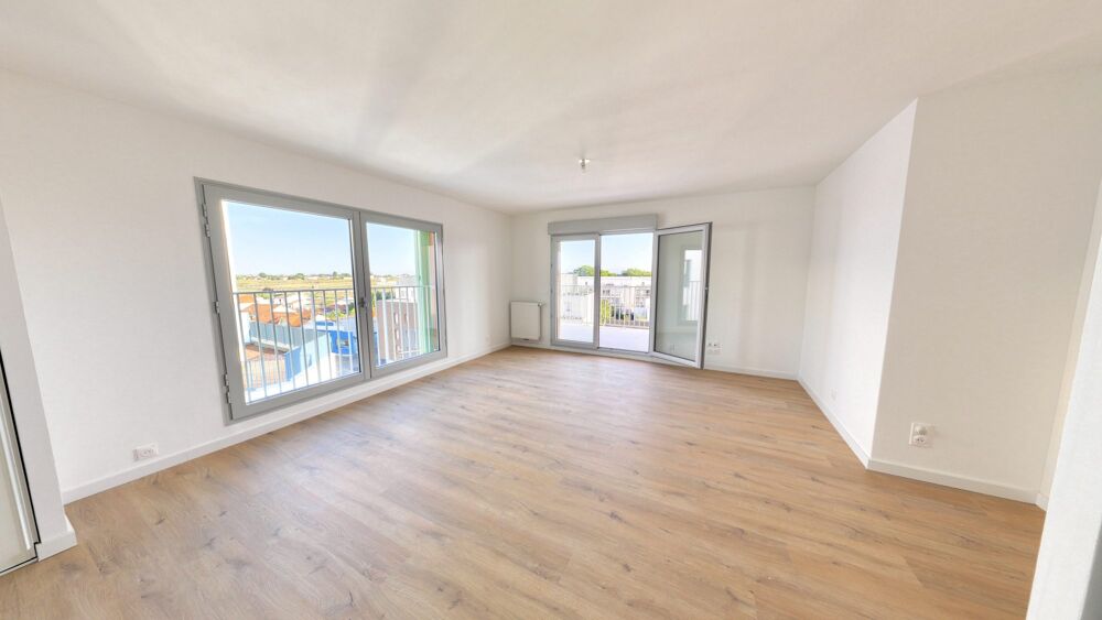 Vente Appartement T4 lumineux 4è étage doubel terrasse La rochelle