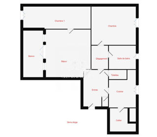  Appartement à vendre 3 pièces 81 m²