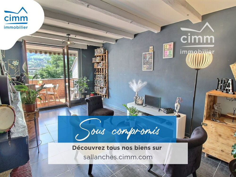 A VENDRE SALLANCHES (74700) Appartement T3 dernier étage