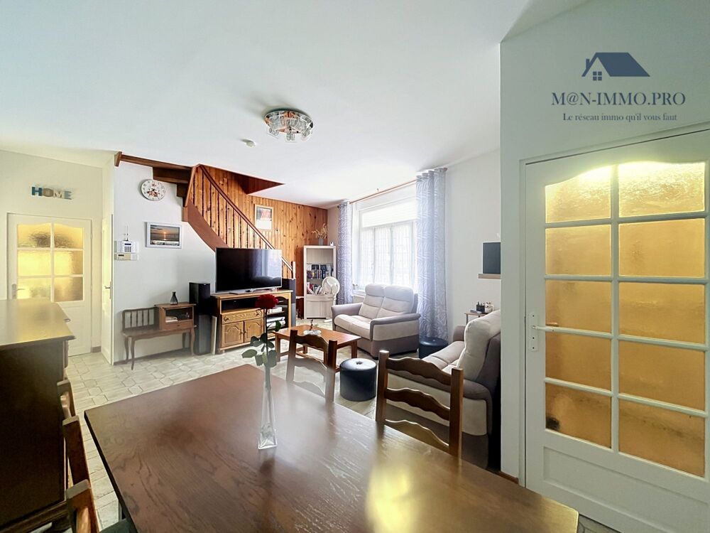 Vente Maison PLAIN PIED - 120m² - GARAGE - STATIONNEMENT FACILE - TERRASSE - Armentières
