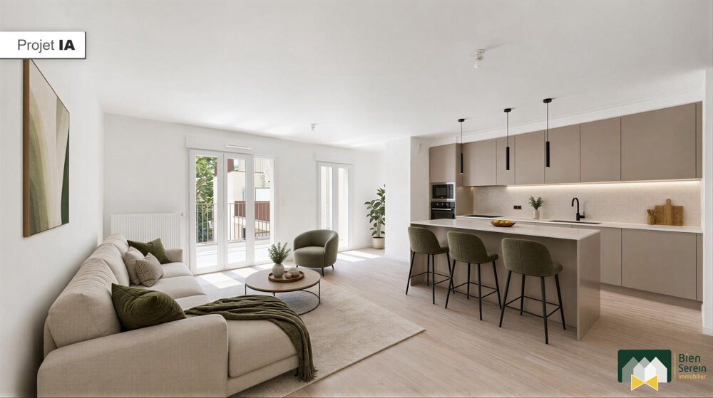 Appartement 3 pièces avec stationnement et balcon - LUISANT