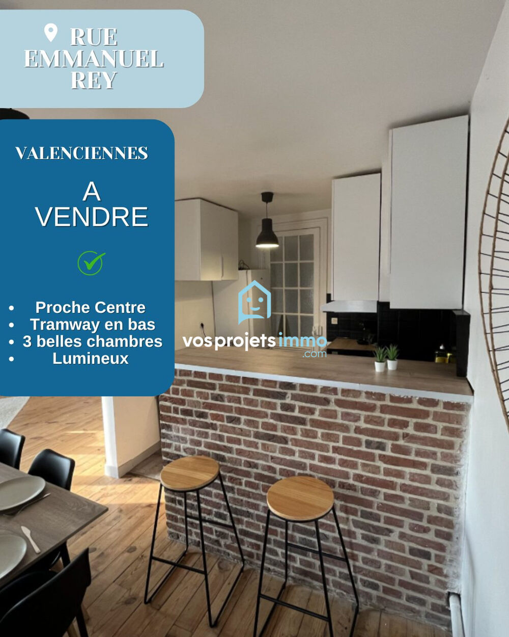 Très bel appartement T4 - Projet clé en main - Spécial invest