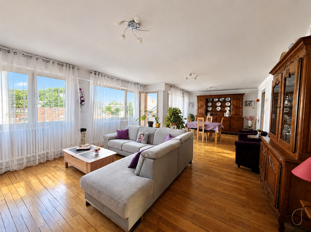 Vente Appartement A NE SURTOUT PAS RATER FAC DE LETTRES MAGNIFIQUES APPARTEMENT DE 4 PIECES DE 115.90m2, avec balcon, garage... Nancy