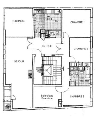  Appartement � vendre 5 pi�ces 130 m�