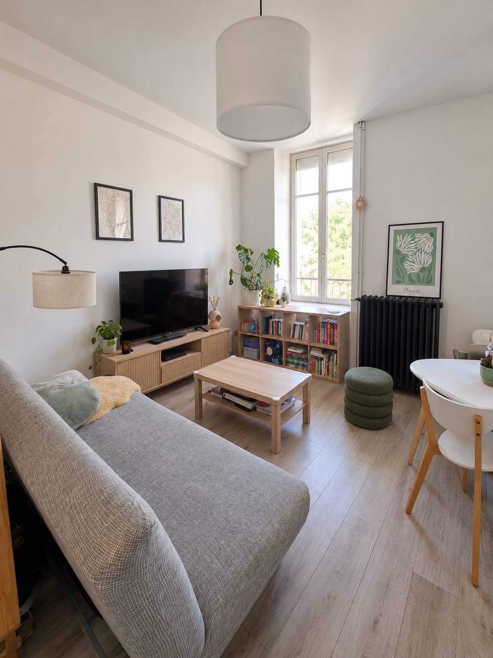 NANCY - RUE PLACIEUX - F3 NON Meublé