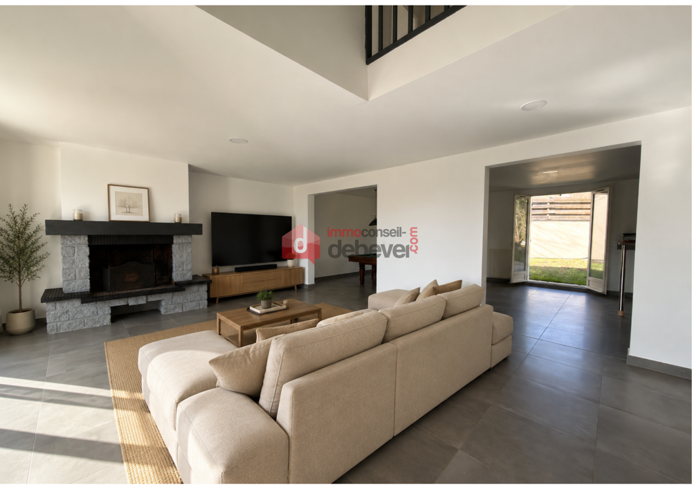 BELLE MAISON DE 170 M2 4 CHAMBRES - GARAGE - JARDIN - FLÉVILLE-DEVANT-NANCY