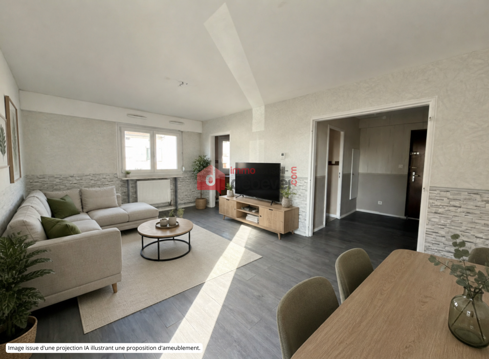 SAINT MAX QUARTIER MATCH JOLI T3 AVEC CAVE AU RDC ACCES ascenseur