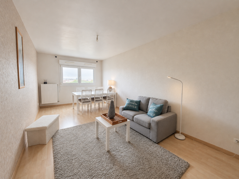 Location Appartement JARVILLE LA MALGRANGE - AVENUE DE LA MALGRANGE - 3 PIECES - MEUBLE Jarville la malgrange
