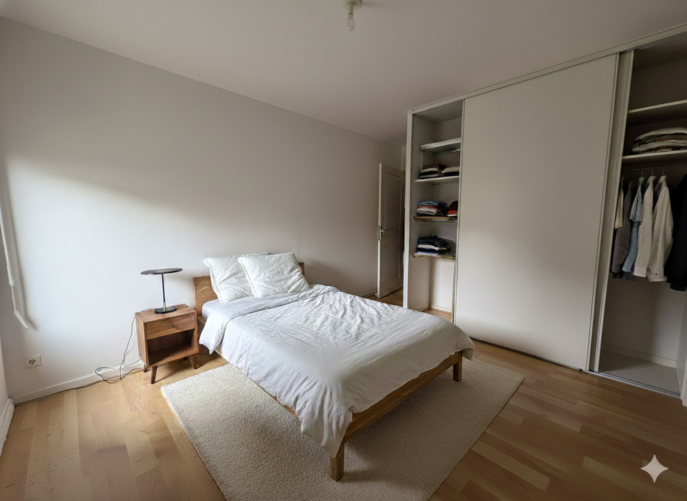 Location Appartement T2 en Rez-de-Chaussée avec terrasse et garage Roussillon