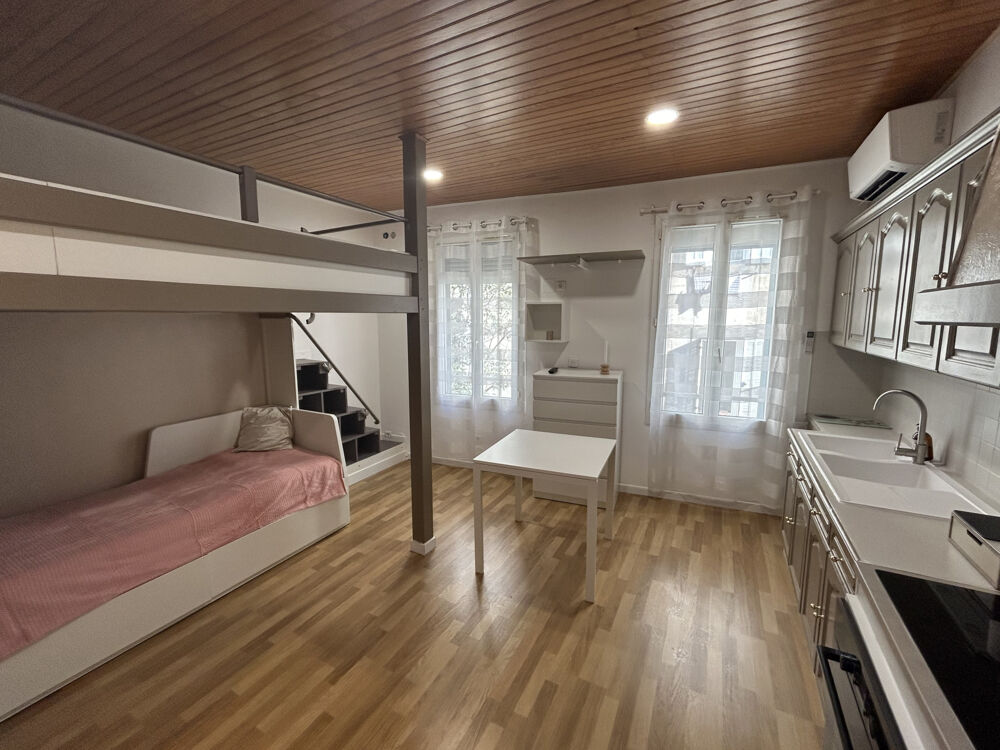 Location Appartement TYPE 1 AVEC MEZZANINE MEUBLE RUE TRANSVAAL / PROX PALAIS LONGCHAMP 13004 MARSEILLE. Marseille 4
