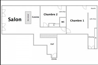  Appartement � vendre 3 pi�ces 118 m�