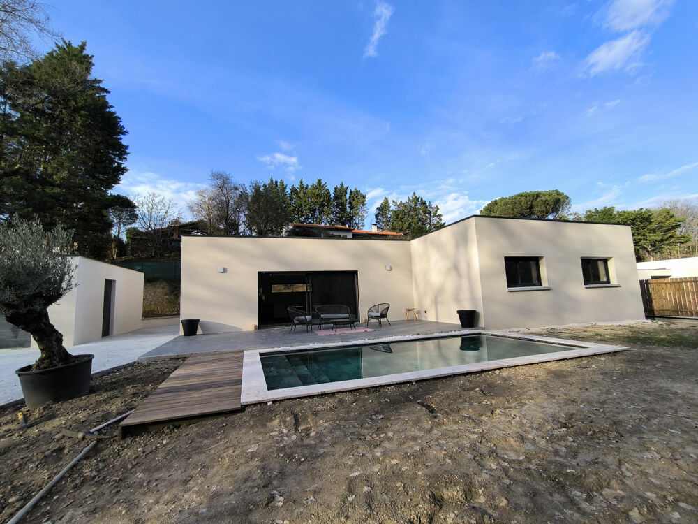 Vente Maison Maison contemporaine neuve de plain-pied de 135 m2 avec piscine et garage Larra