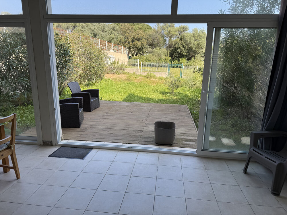CALVI 600 m du centre- APPARTEMENT T3 AVEC LOGGIA ET JARDINET CLOS