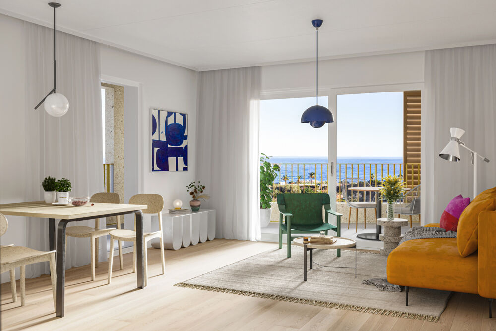 T2 neuf : entrée sud de Bastia et vue partielle mer Residence ELBA