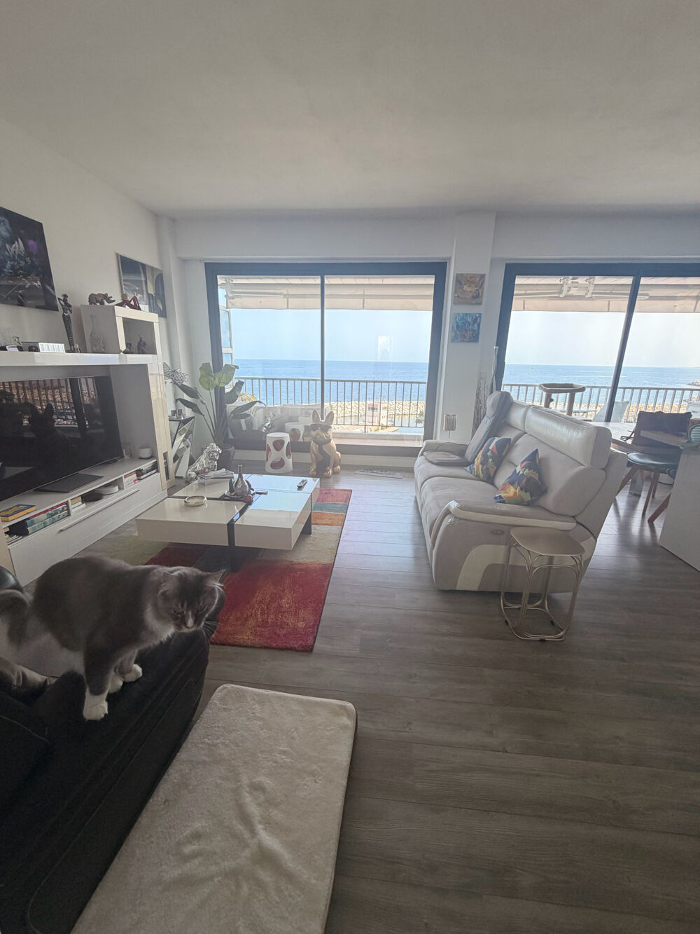 Rare ; dernier etage pleine vue mer avec garage à Bastia port de Toga