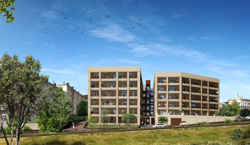 T2 neuf : entrée sud de Bastia et vue partielle mer Residence ELBA