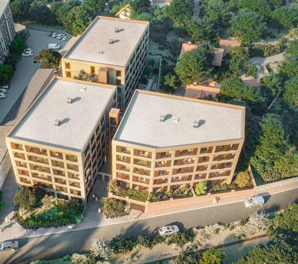 T2 neuf : entrée sud de Bastia et vue partielle mer Residence ELBA
