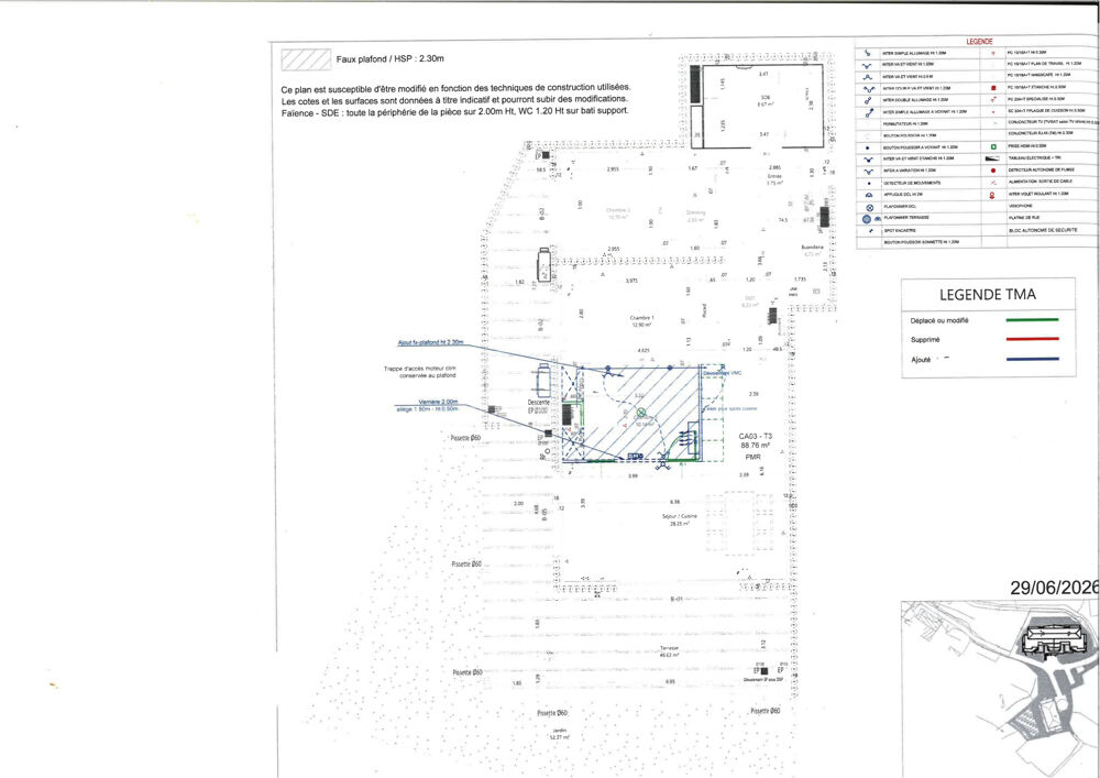 Vente Appartement Dernier T4 vue mer à Bastia quartier Toga livraison imminente (fin 2026) Bastia