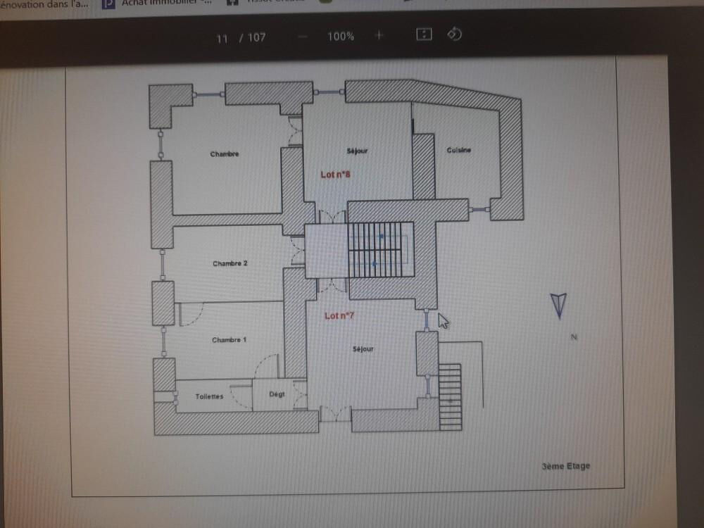 Appartement dernier étage avec 5 pièces à acheter à Oletta