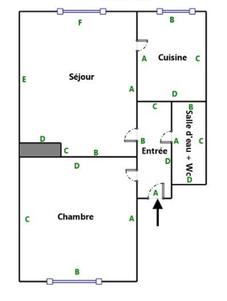  Appartement � vendre 2 pi�ces 29 m�