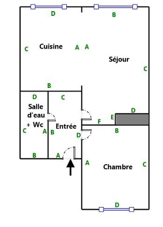  Appartement � vendre 2 pi�ces 29 m�