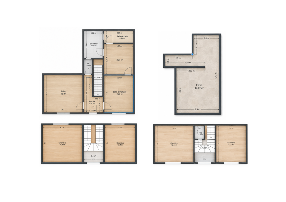 Maison 6 pièces 113 m² · à Bailleul · 113 m² · 175 000 €