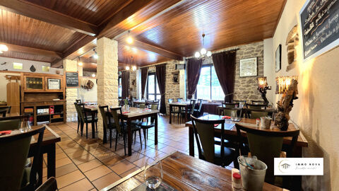 BAR / RESTAURANT AVEC LICENCE IV   MURS + FONDS + APPARTEMENT 335000 63630 St germain l herm