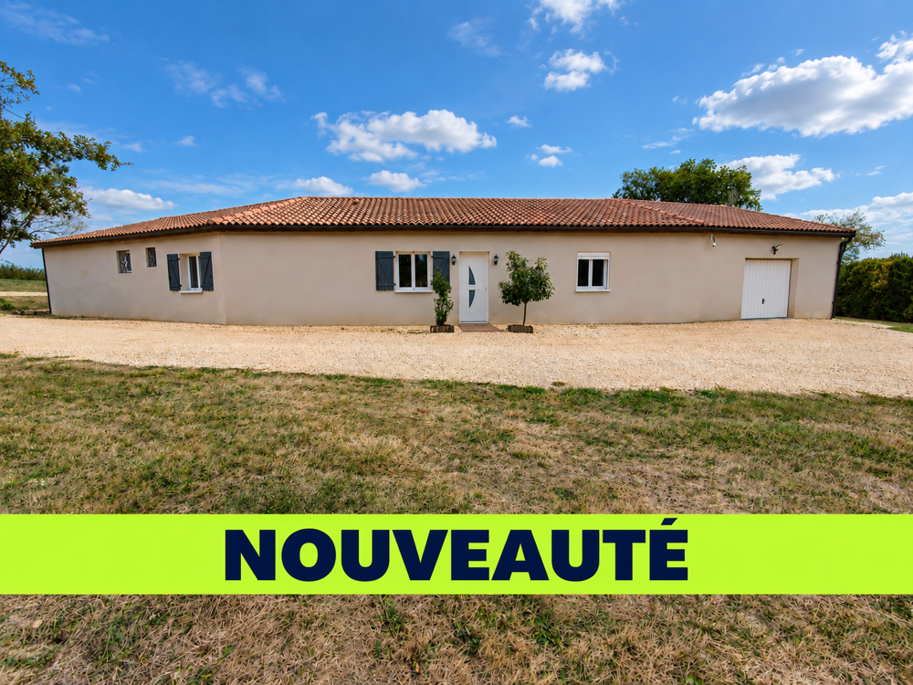 Vente Maison MAISON DE PLAIN-PIED   4 CHAMBRES   TERRAIN DE 12 679 M2   GARAGE ET DÉPENDANCES Rampieux