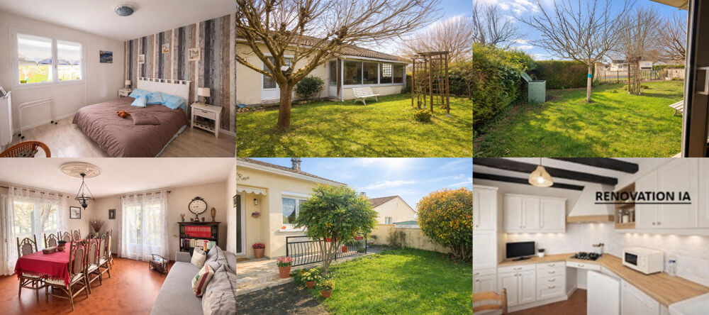 Vente Maison AVAILLES EN CHATELLERAULT - 3 CHAMBRES - SOUS SOL Availles en chatellerault