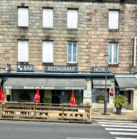 Ensemble immobilier de 799 m2 : H&ocirc;tel 2 &eacute;toiles, bar et restaurant 374000 19130 Objat