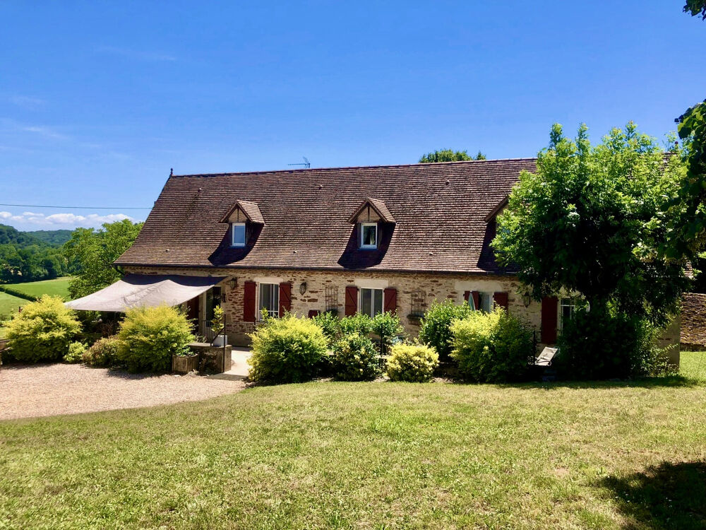 Propriété d'exception entre Padirac et Rocamadour 32 hectares, 2 maisons habitables immédiatement,