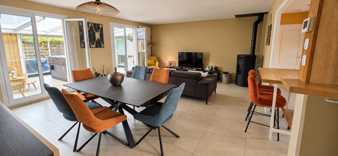   MAISON INDIVIDUELLE SEMI-PLAIN-PIED   4 CHAMBRES   JARDIN   JACUZZI Maison - 5 pièce(s) - 113 m²