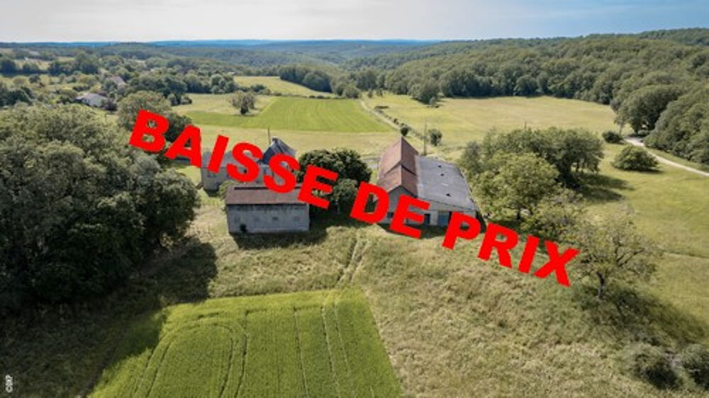 Vente Ferme ENSEMBLE IMMOBILIER   MAISON D HABITATION EN PIERRES, GRANGES, HANGARS, ETABLES, FOUR A PAIN....sur 3ha748 Concores