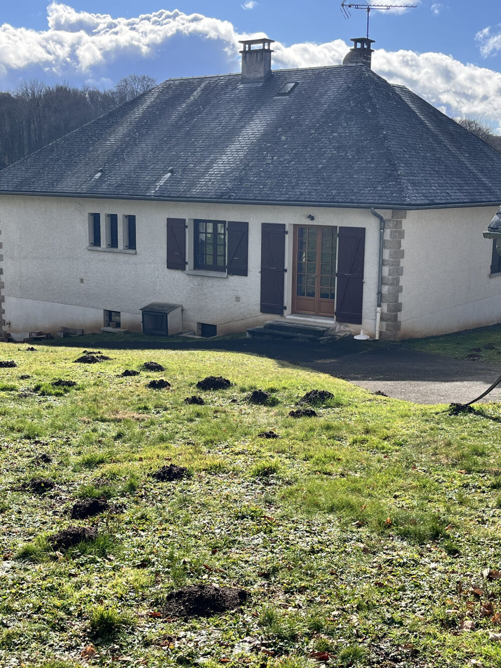 A vendre Maison 118 m2 avec Garage + dépendance sur terrain de 2593m2