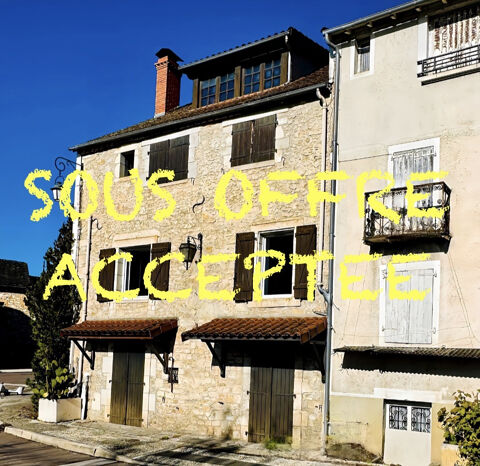   Exclusivit� St�phane Gounet -  Maison de ville multi-potentiels avec d�pendance au coeur de Souillac (46). Maison - 8 pi�ce(s) - 166 m�