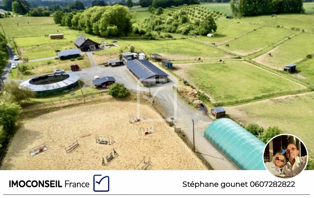 Charmante propriété équestre sur 9 hectares avec maison de propriétaire
