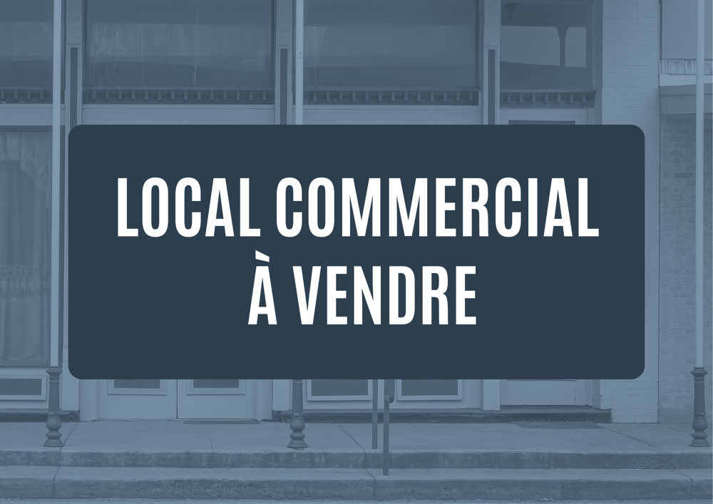   Local commercial de 168m2 à vendre 