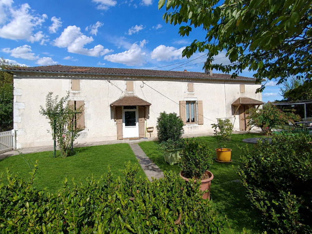 RARE À VILLERÉAL MAISON T4 DE PLAIN-PIED DENVIRON 111,50 M2 2 CHAMBRES ET BUREAU GRANGE DENVIRON 204 M