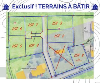  Terrain  vendre 800 m