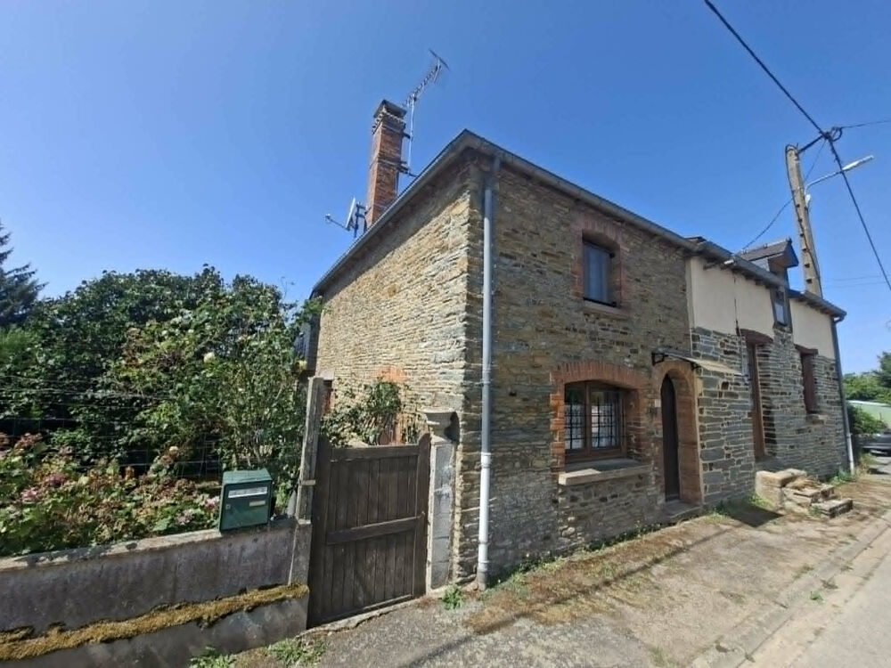 Maison individuelle en pierre, 136 m2, 4 chambres, terrain arboré clos de 1364 m2 Evriguet