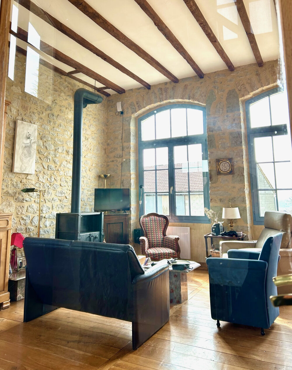 Vente Maison Ancienne école rénovée + maison indépendante   Bien rare Saillac