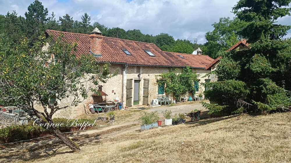 charmante maison en pierres avec 1ha5.