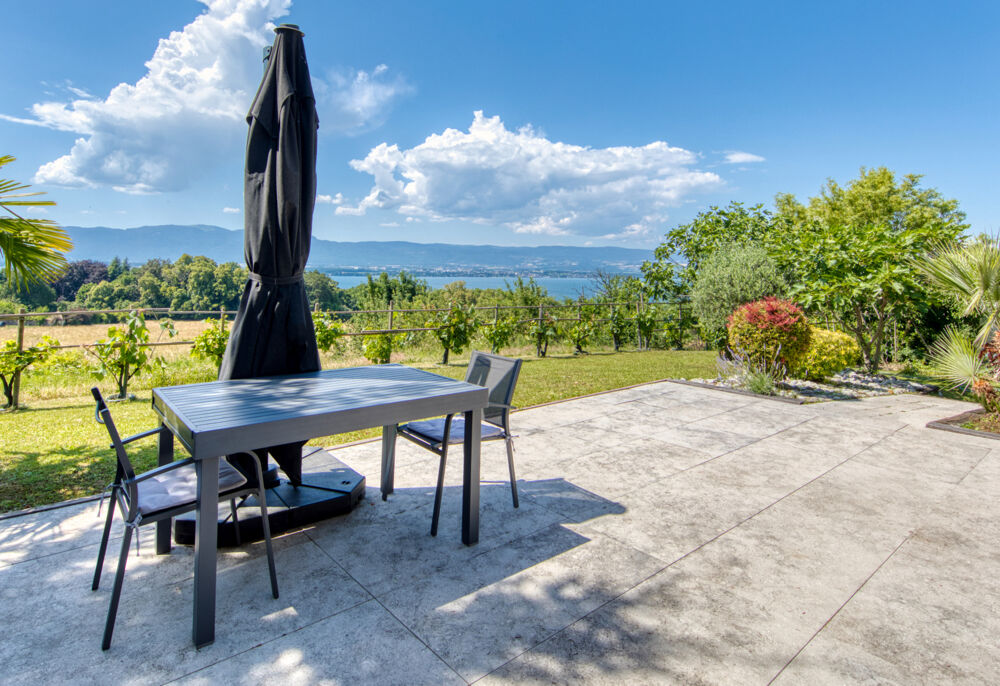 Villa contemporaine 170 m2 Vue lac panoramique Chens-sur-Léman