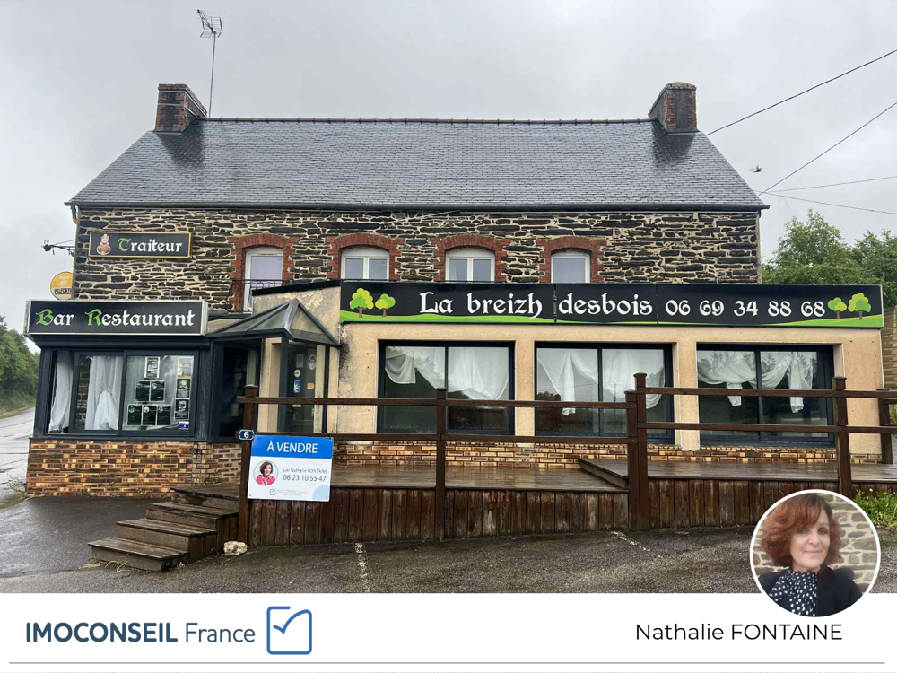 Batiment Commercial avec terrasse, Location possible