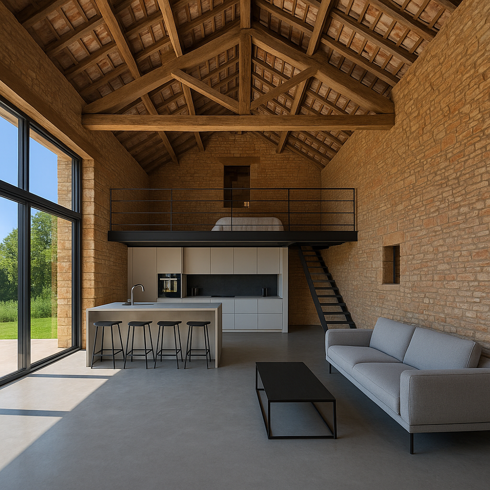 GRANGE A RENOVER 200 M2