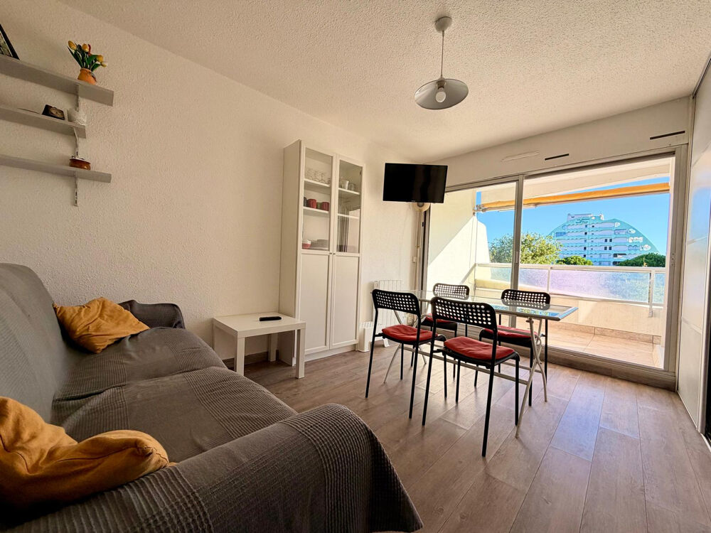 Vente Appartement Appartement T2 cabine de 33m2 au 2ème étage avec garage - SECTEUR CALME COUCHANT La grande motte
