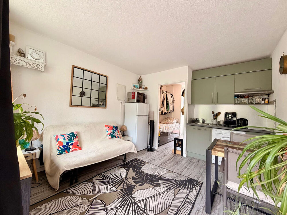 Studio cabine de 22m2 avec terrasse au 2ème et dernier étage - SECTEUR PONANT
