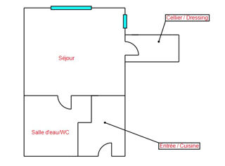  Appartement � vendre 1 pi�ce 23 m�